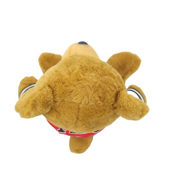 FAO Schwarz Teddy Bear Plush Varsity Jacket 12" Stuffed Animal Toy Brown Red - Picture 7 of 11